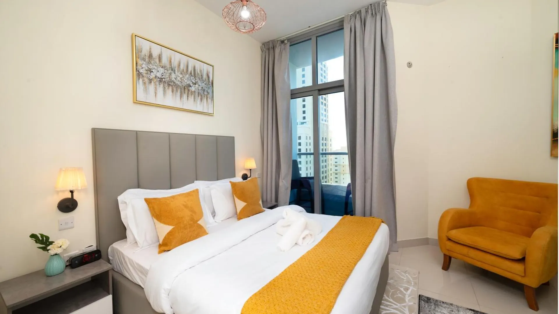Apartment World Wide Homes - Cozy 1 Bedroom Close To Jbr Beach - Dubai Marina